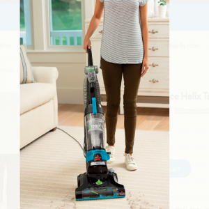 Bissell PowerForce Helix Turbo Rewind Pet Bagless Vacuum Only $59 ...