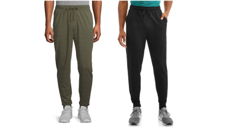 athletic works men's joggers