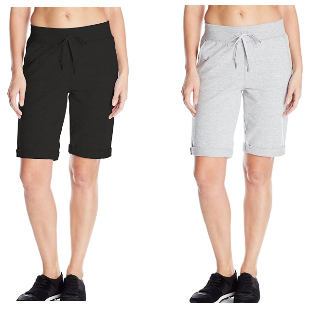 Hanes Women's French Terry Bermuda Shorts Only $7.50! - Common Sense With  Money