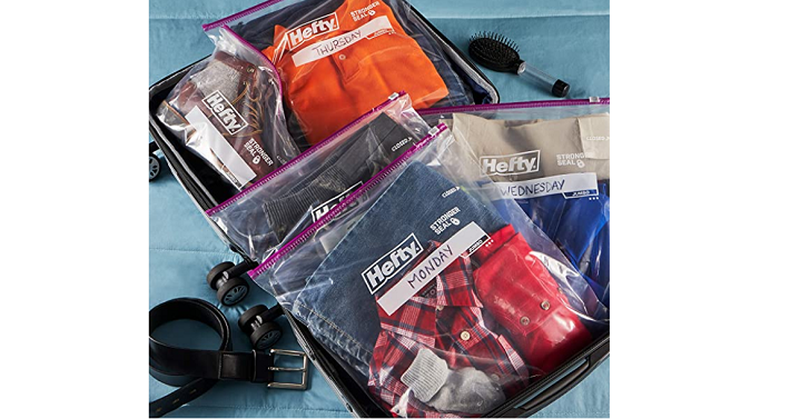 Hefty Slider Jumbo Storage Bags, 2.5 Gallon Size, 12 Count Only $2.79  Shipped! - Freebies2Deals