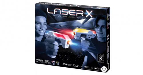 laser x 2 player laser tag gaming set