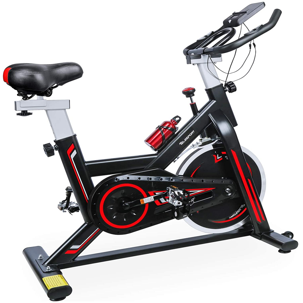 Indoor Exercise Spinning Cycle Bike with LCD Monitor Only 179.99