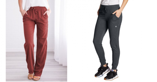 joggers up and down for ladies