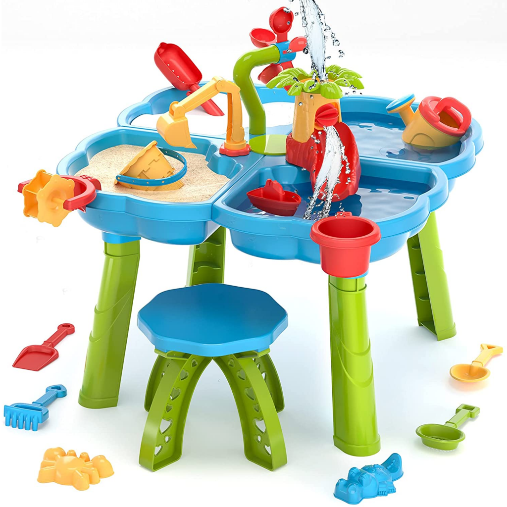 tinkers sand & water activity table