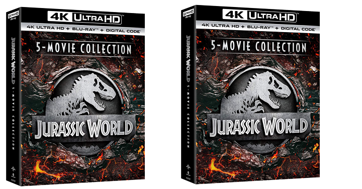 Jurassic World: 5-Movie Collection (4K Ultra HD + Blu-Ray) 