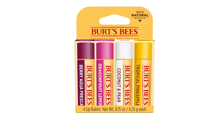 Burt’s Bees 100% Natural Moisturizing Lip Balm – Berry Agua Fresca ...